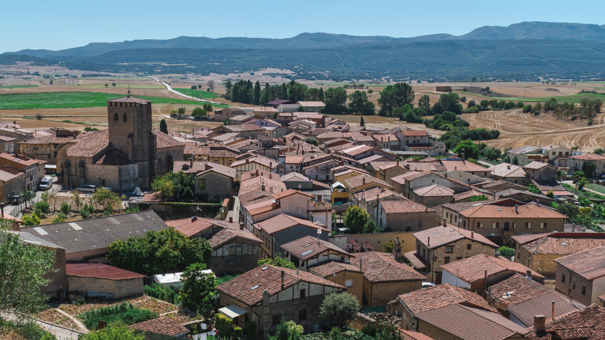 Vista general de Santa Gadea del Cid.