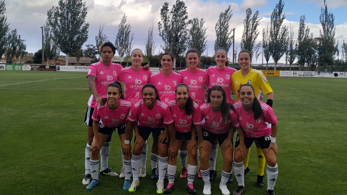 Alineación del Burgos Femenino.