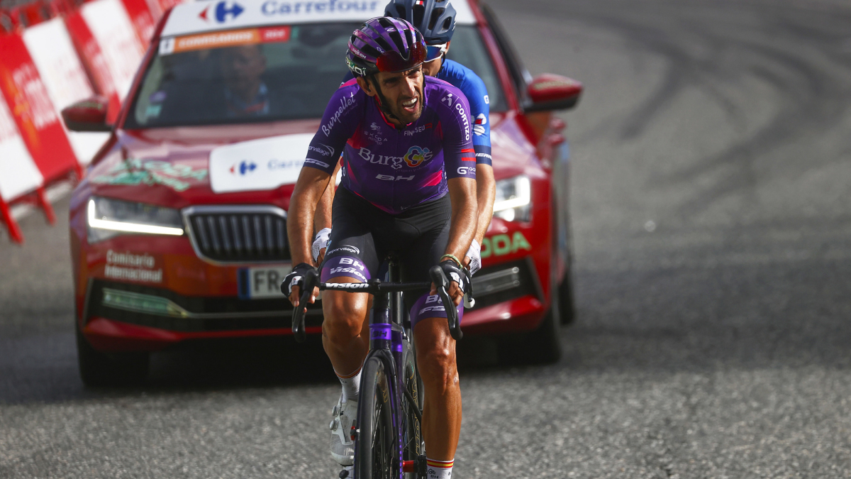 Navarro, en las rampas finales del Arinsal.