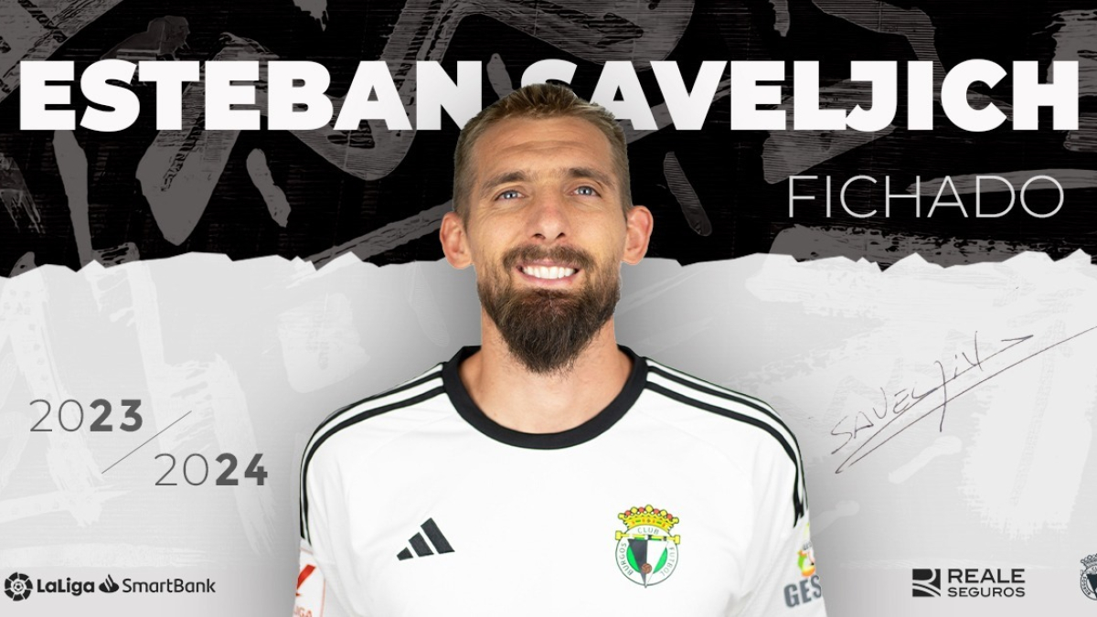 Esteban Saveljich refuerza la zaga del Burgos CF.