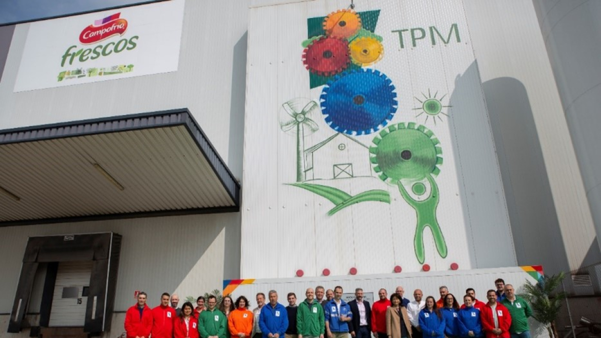 Campofrío Fresco implanta el mantenimiento productivo total en su planta de Burgos.