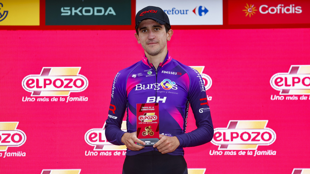 Pelayo Sánchez recibió el premio a la combatividad.