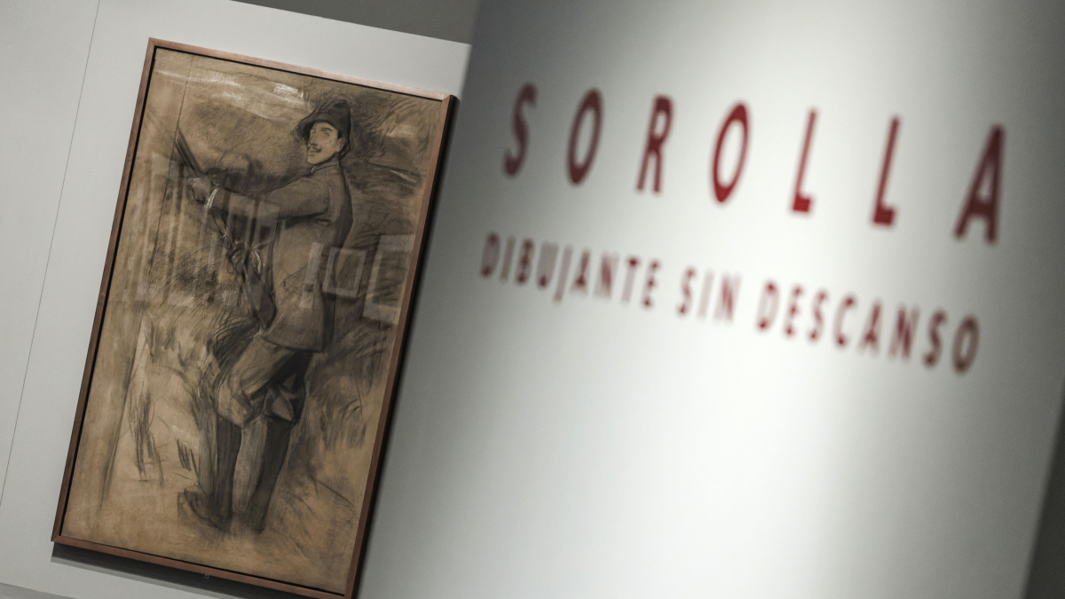 La muestra 'Sorolla. Dibujante sin descanso' se puede contemplar hasta el 19 de noviembre en la sala Pedro Torrecilla.