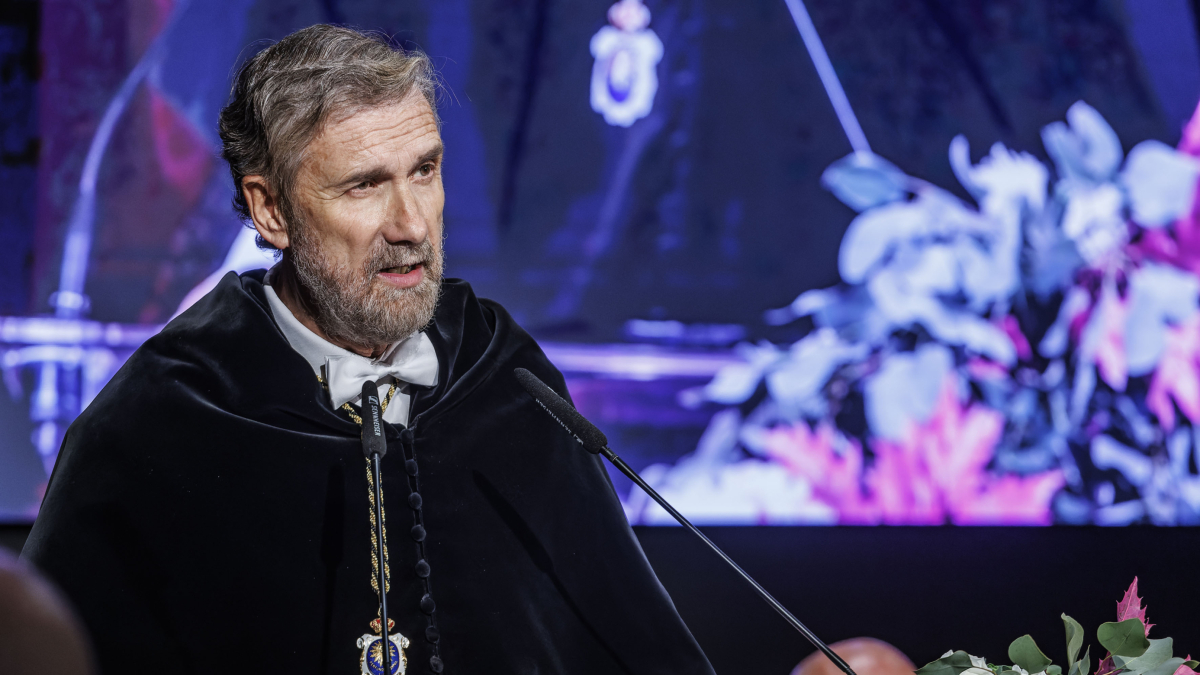 Manuel Pérez Mateos, rector de la Universidad de Burgos.