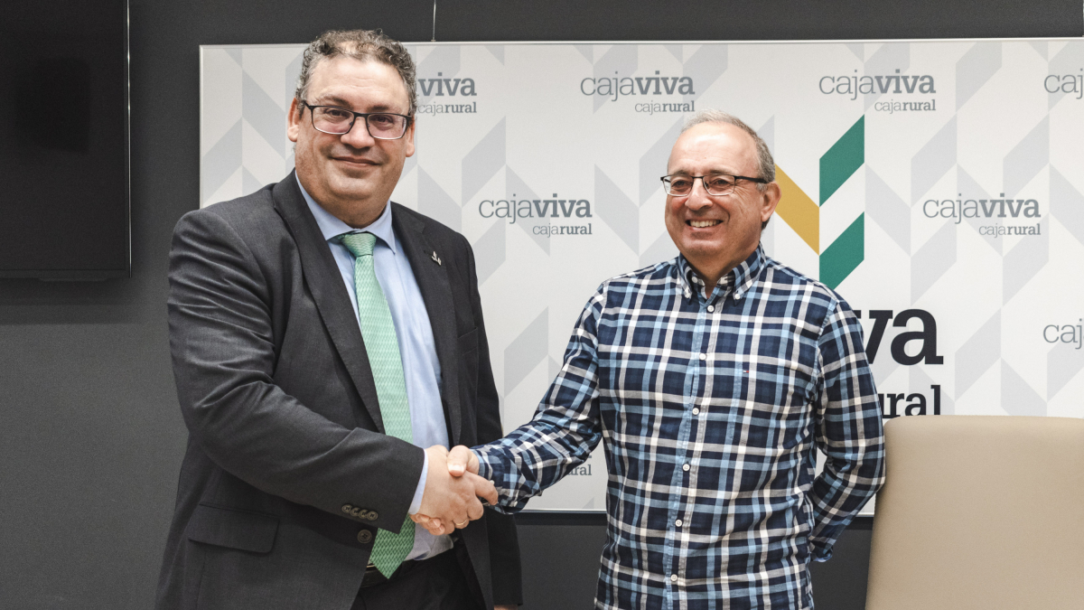 Germán Martínez y Luis Marcos en la presentación del Ciclo sobre Sostenibilidad en el Sector Primario