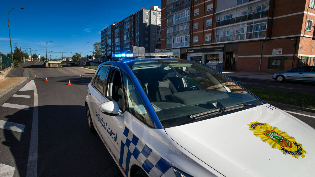 Imagen de un vehículo de Policía Local.