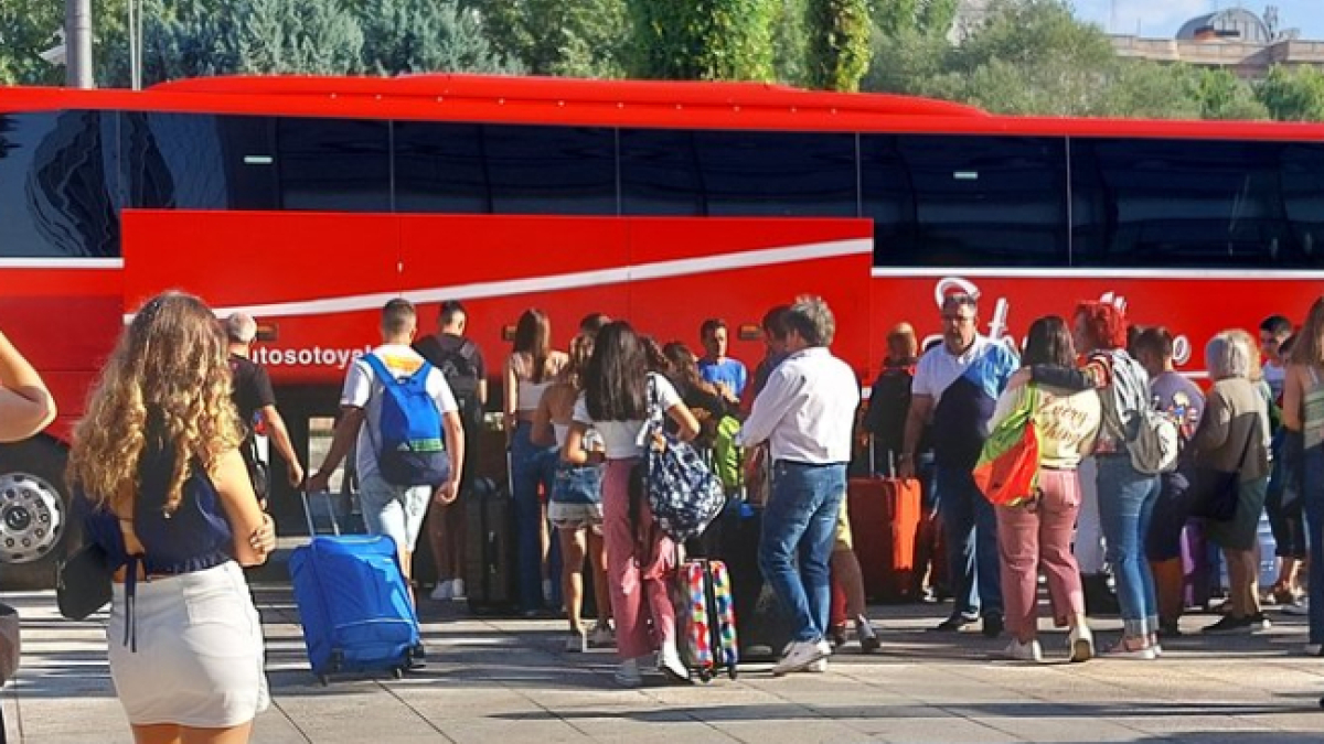 Alumnos que el año pasado viajaron con el Programa Europa.