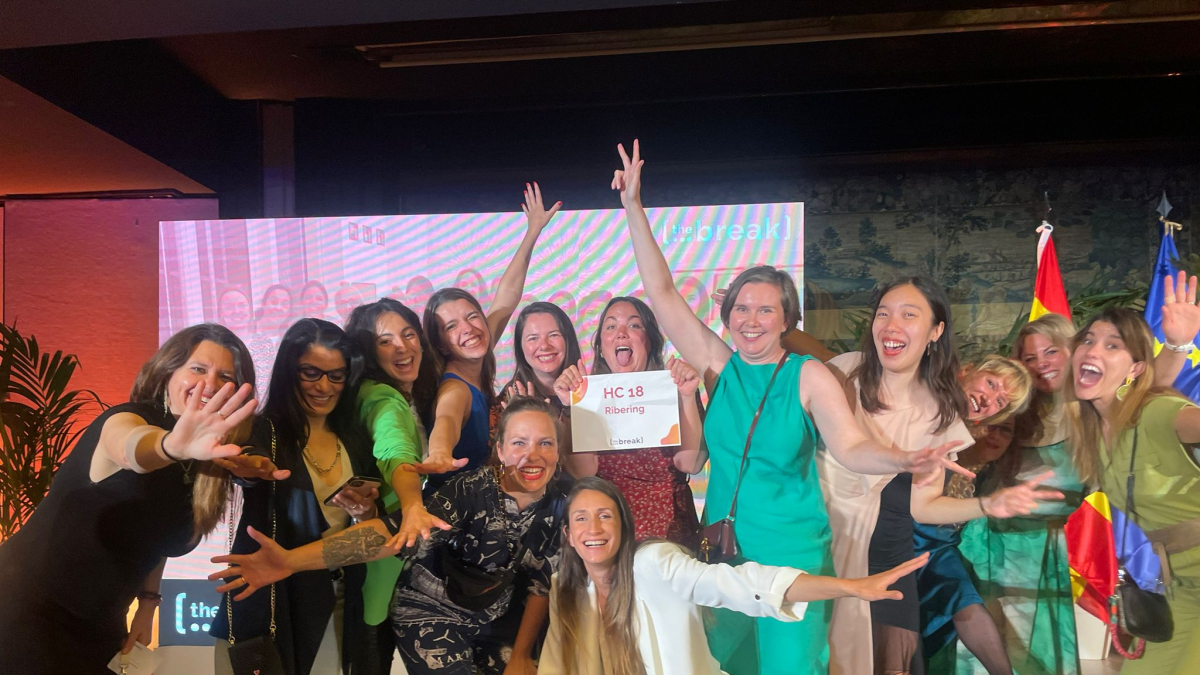 Imagen de la visita de la primera edición del programa ‘The Break’