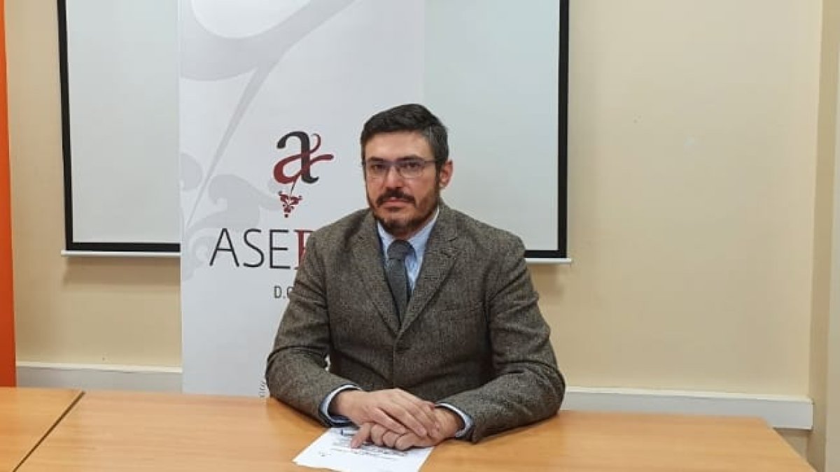 Iker Ugarte es el presidente de la Asociación de Bodegas de Ribera del Duero Asebor