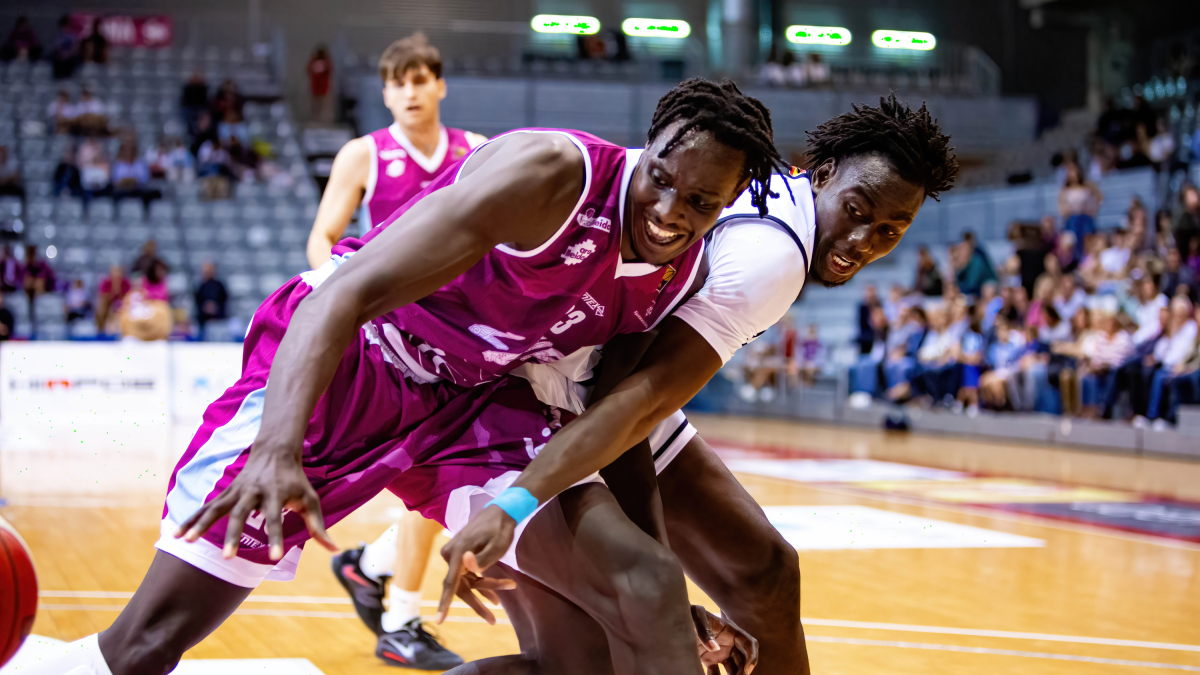 Imagen del partido entre ICG Força Lleida y Grupo Ureta Tizona Burgos.