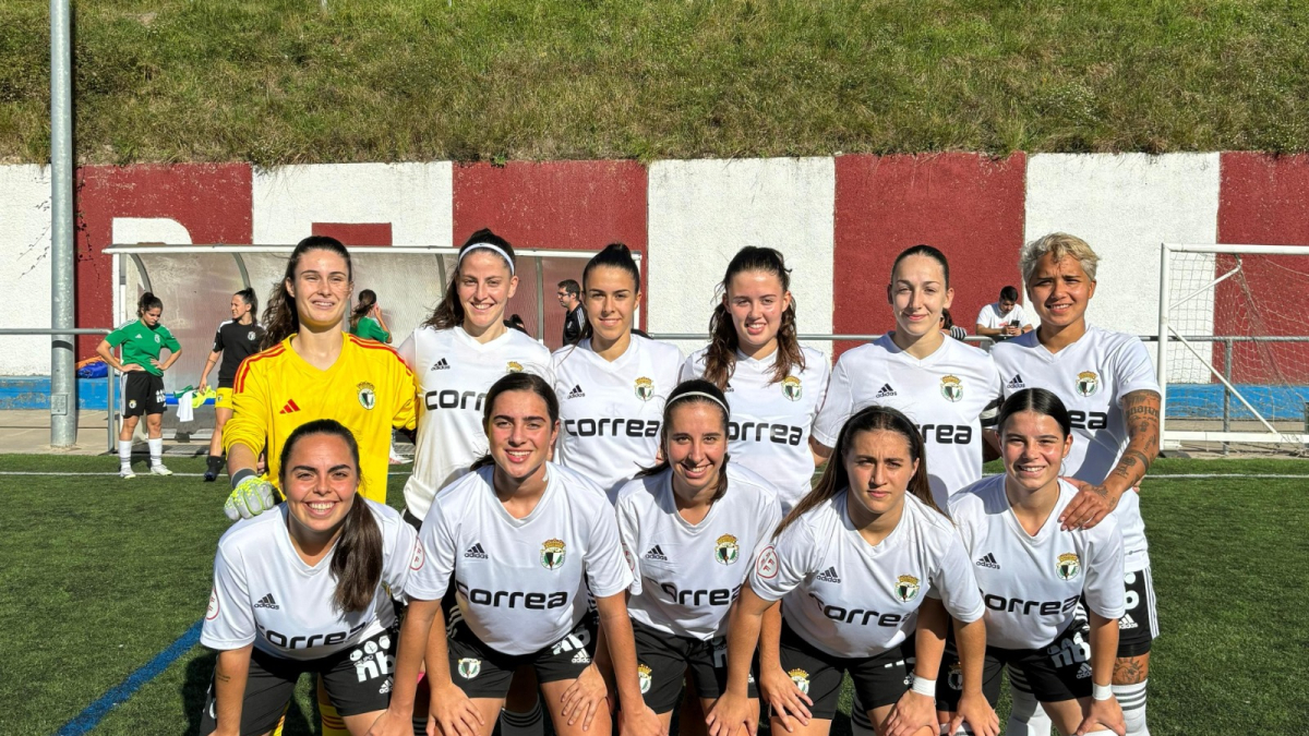 Imagen del Burgos CF femenino.