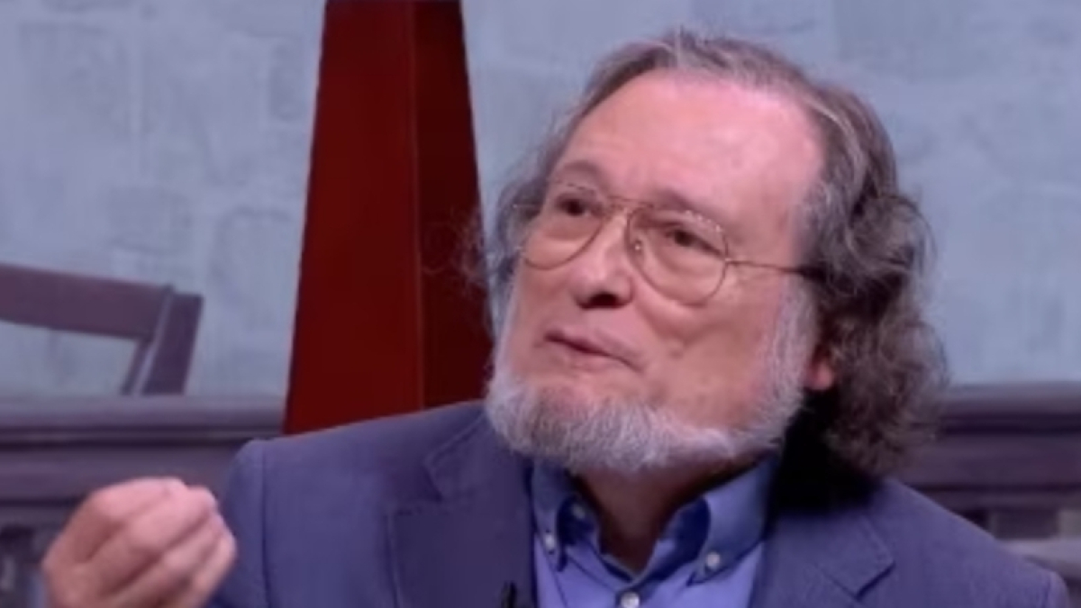 Santiago Niño Becerra en una intervención televisiva.