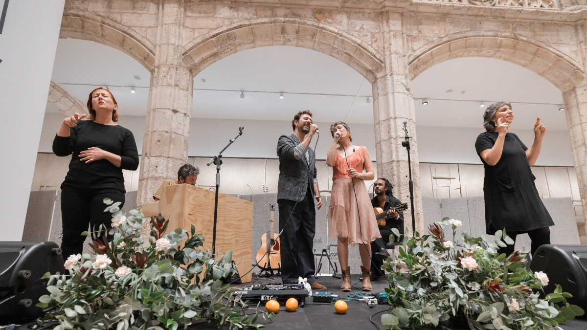 Concierto celebrado en el evento.