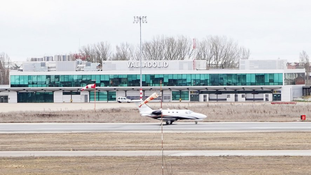 Aeropuerto de Villanubla, Valladolid.