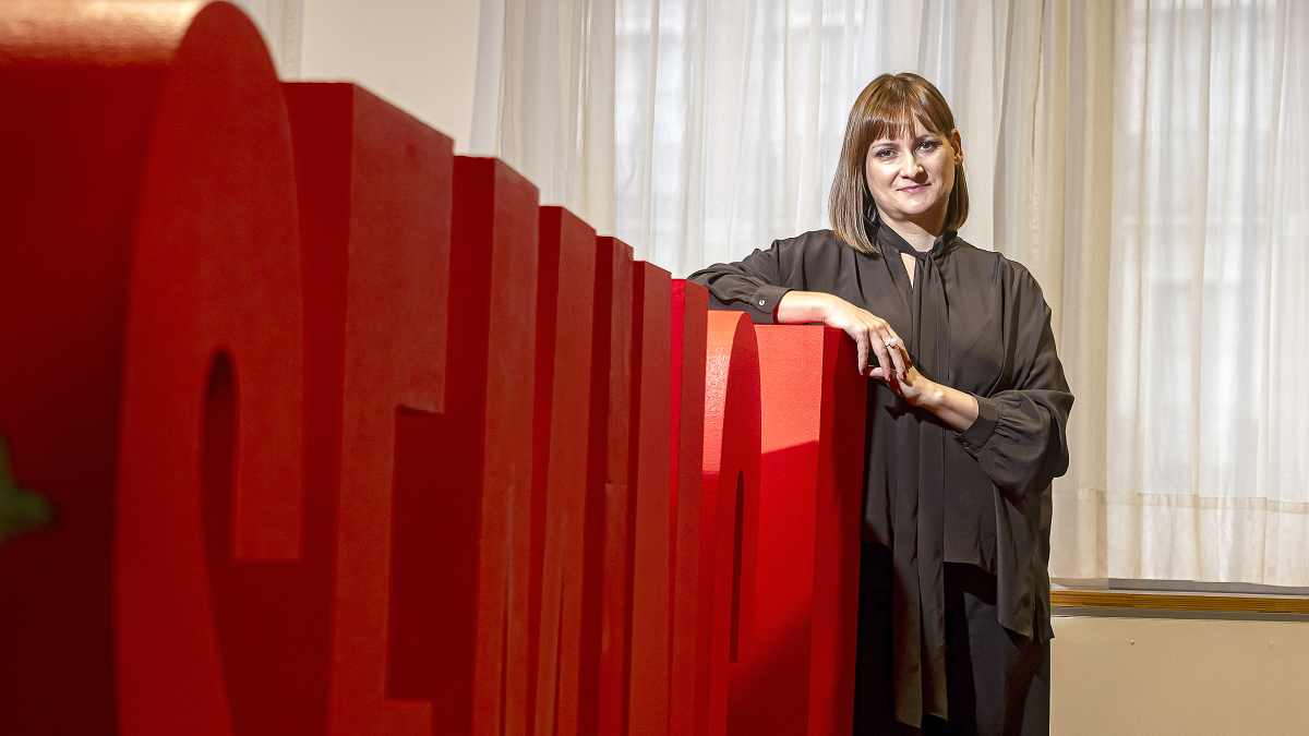 Patricia Font, en el Teatro Calderón de Valladolid.