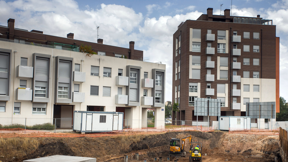 Los proyectos para edificar nuevas viviendas se dobla en la primera parte del año. .