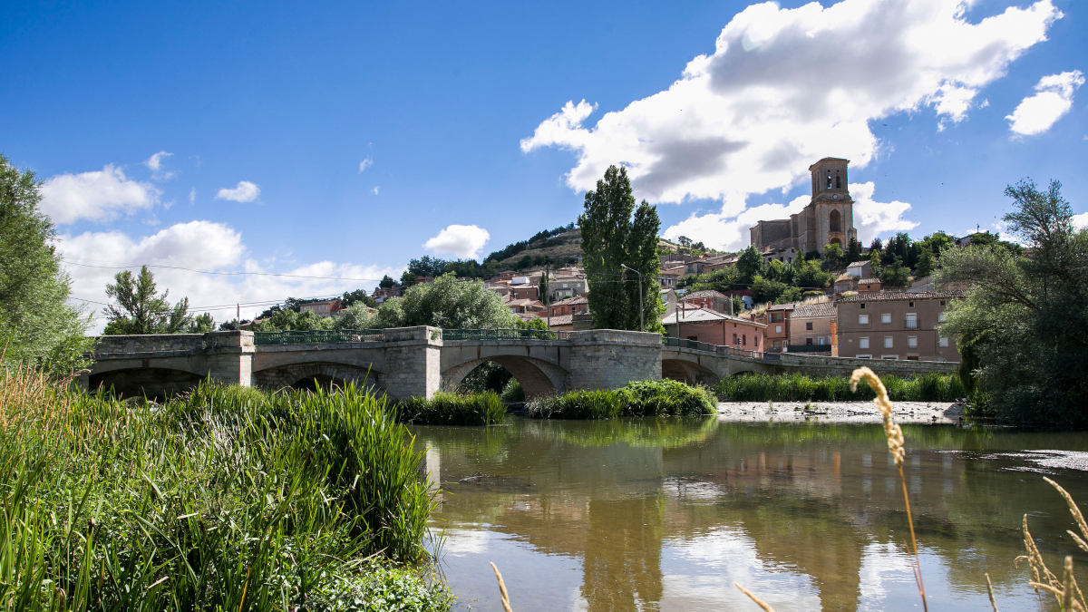 Vista general de Pampliega.