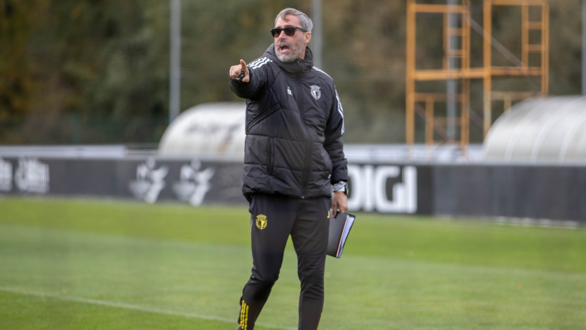 Imagen de Bolo durante un entrenamiento.