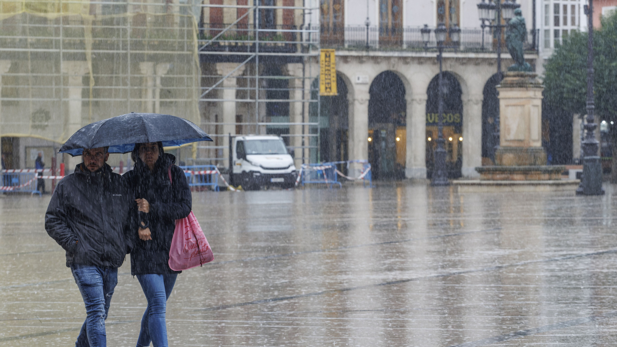 La lluvia aguará el día de Reyes en Burgos.