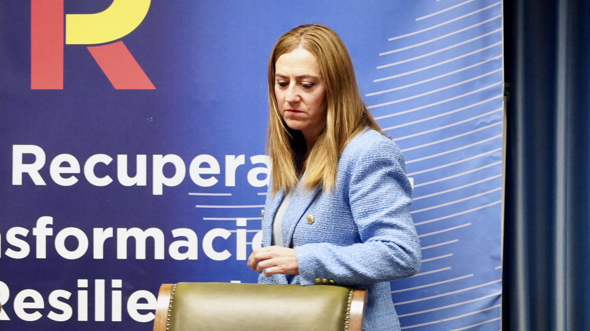 La delegada del Gobierno, Virginia Barcones, en una imagen de archivo.