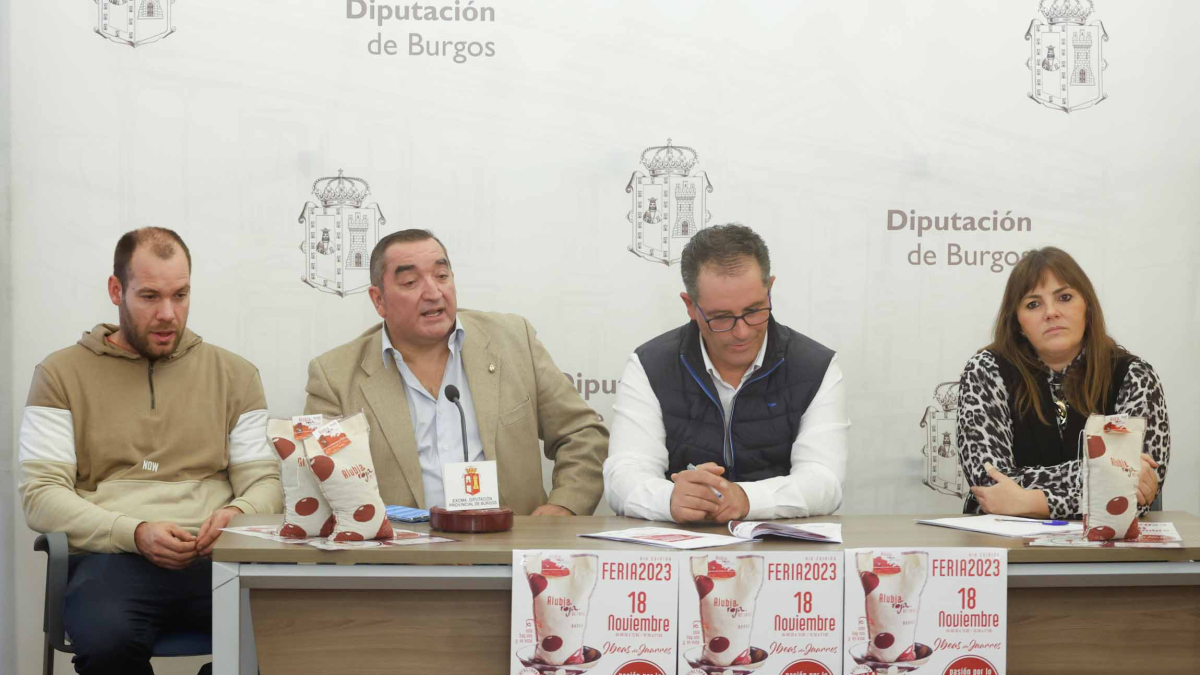 Presentación de la XIV Feria de la Alubia Roja de Ibeas.