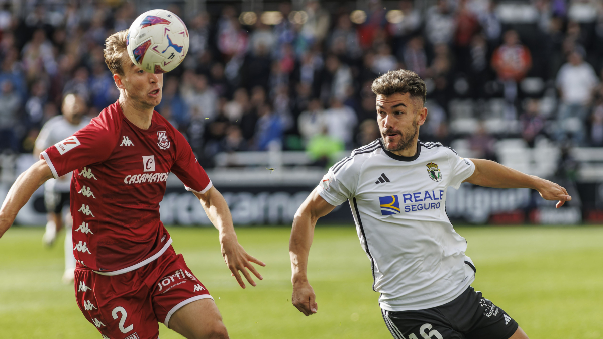 Imagen de Curro durante el partido contra el Alcorcón.