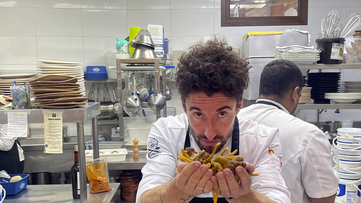 David es un defensor de los productos de proximidad y de la huerta local.