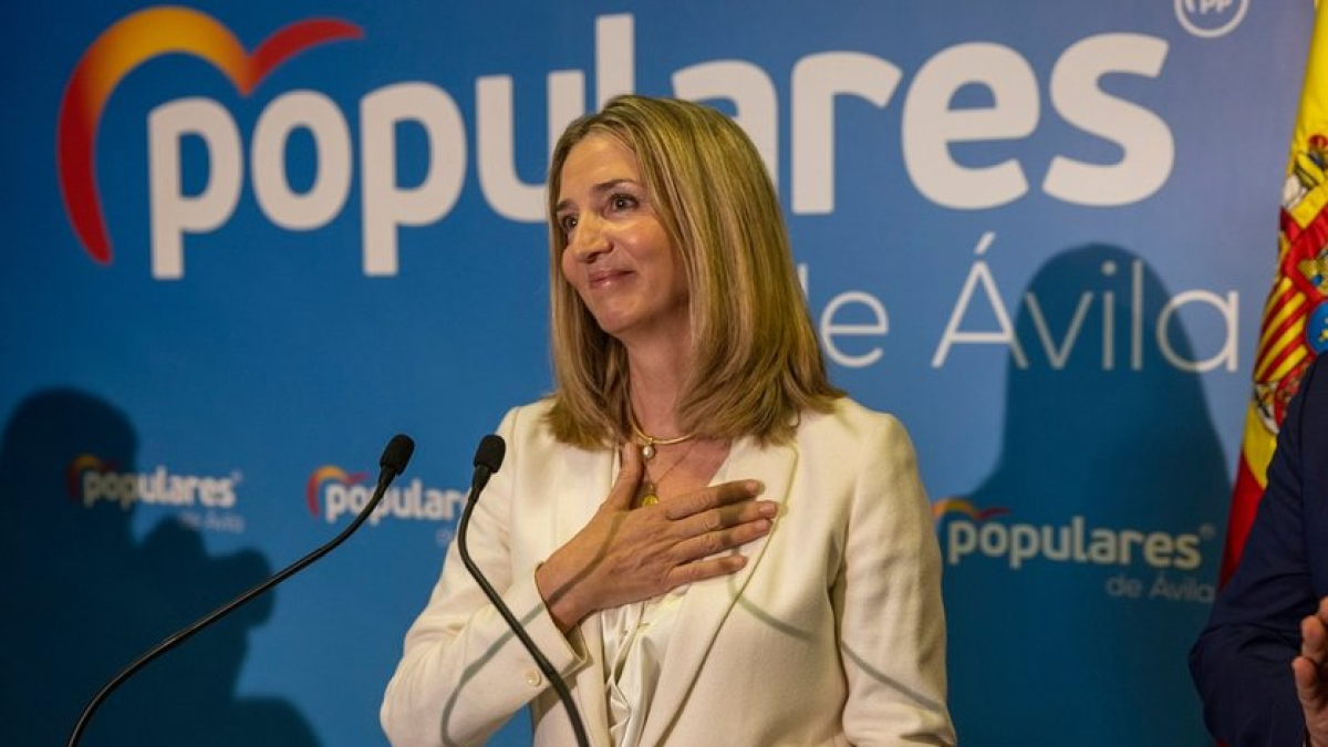 La senadora del PP por Ávila, Alicia García, en una imagen de archivo.