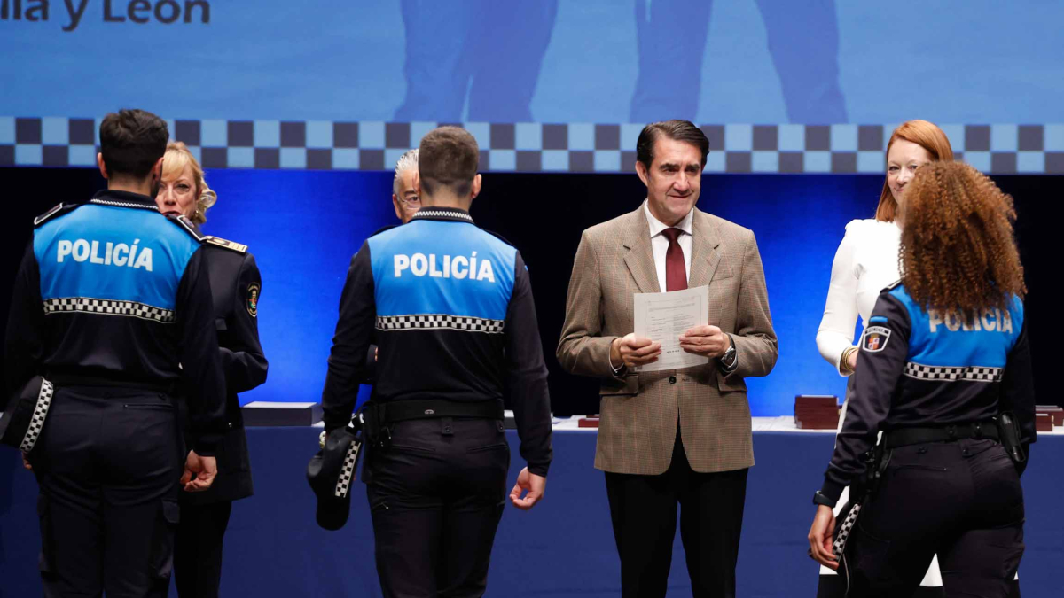 Juan Carlos Suárez-Quiñones, en el Congreso de Coordinación de Policías Locales.