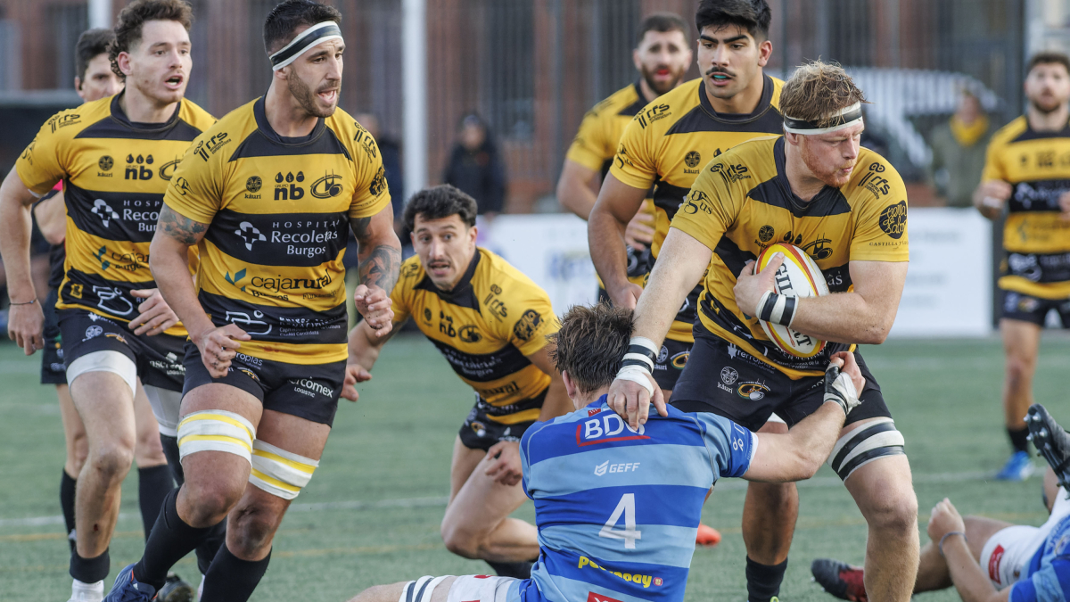 Imagen del partido entre el Recoletas Burgos Caja Rural y Cisneros.