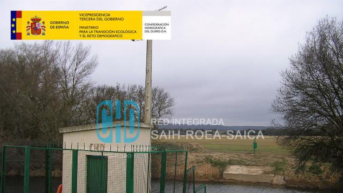 Imagen de una estación del río Arlanza