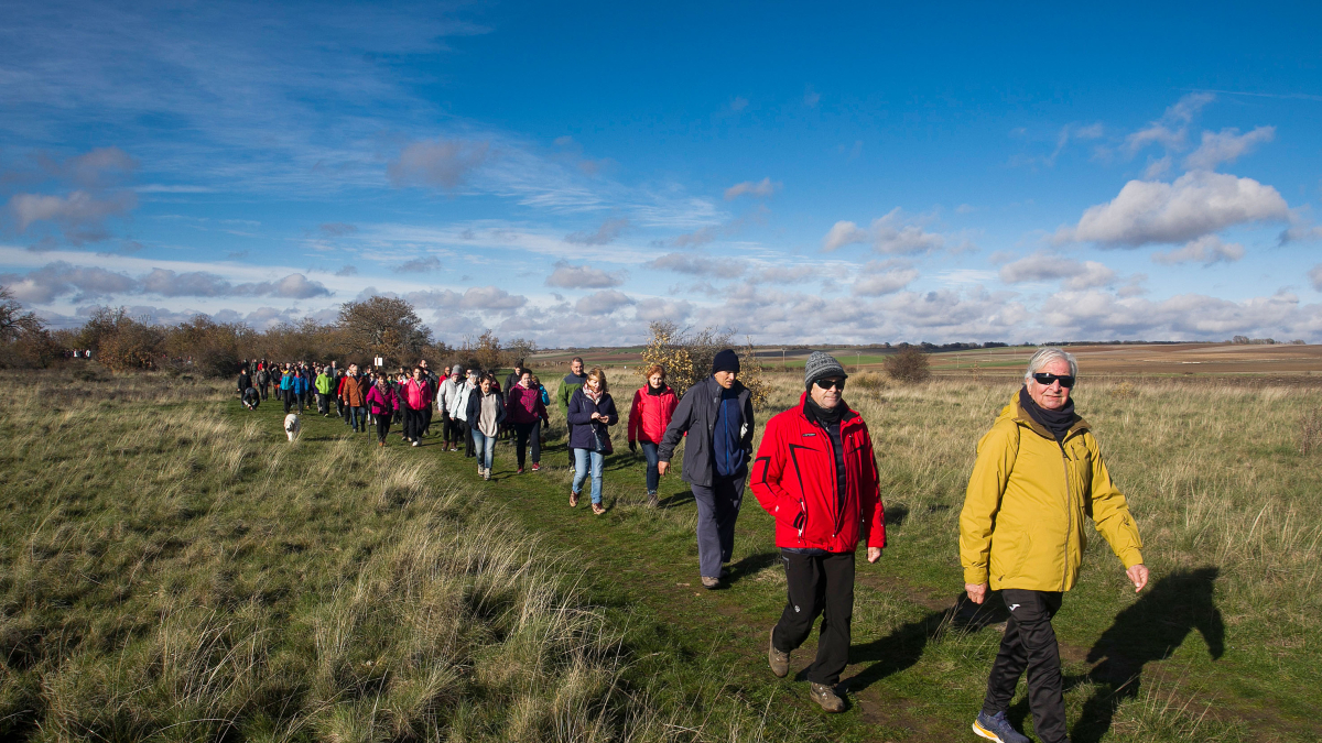 XX Marcha a pie a los yacimientos de la sierra de Atapuerca.