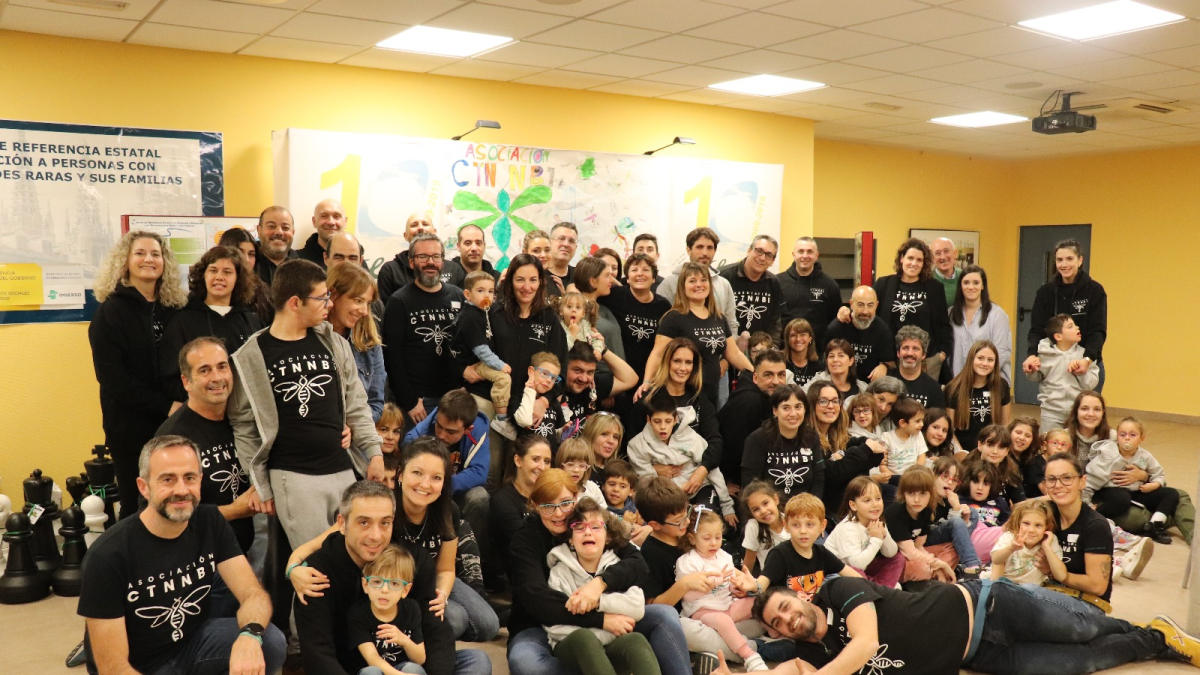 Familias de la Asociación CTNNB1 en el CREER de Burgos.