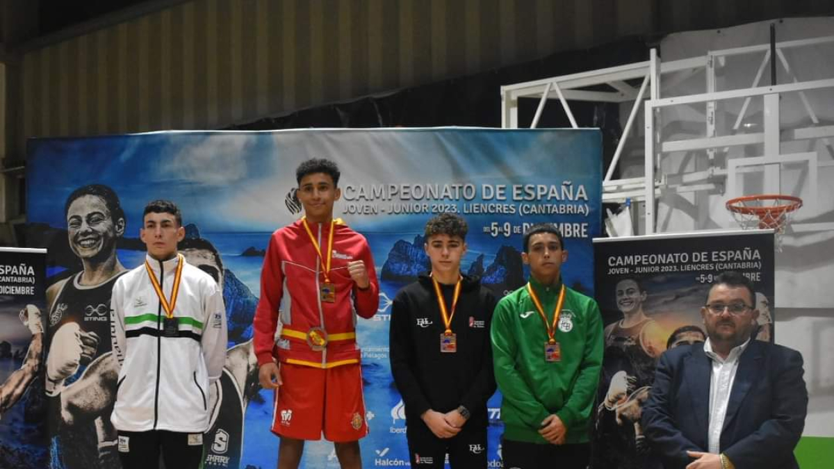 Ismael Maghraoui conquistó la medalla de oro en la categoría de menos de 48 kg.