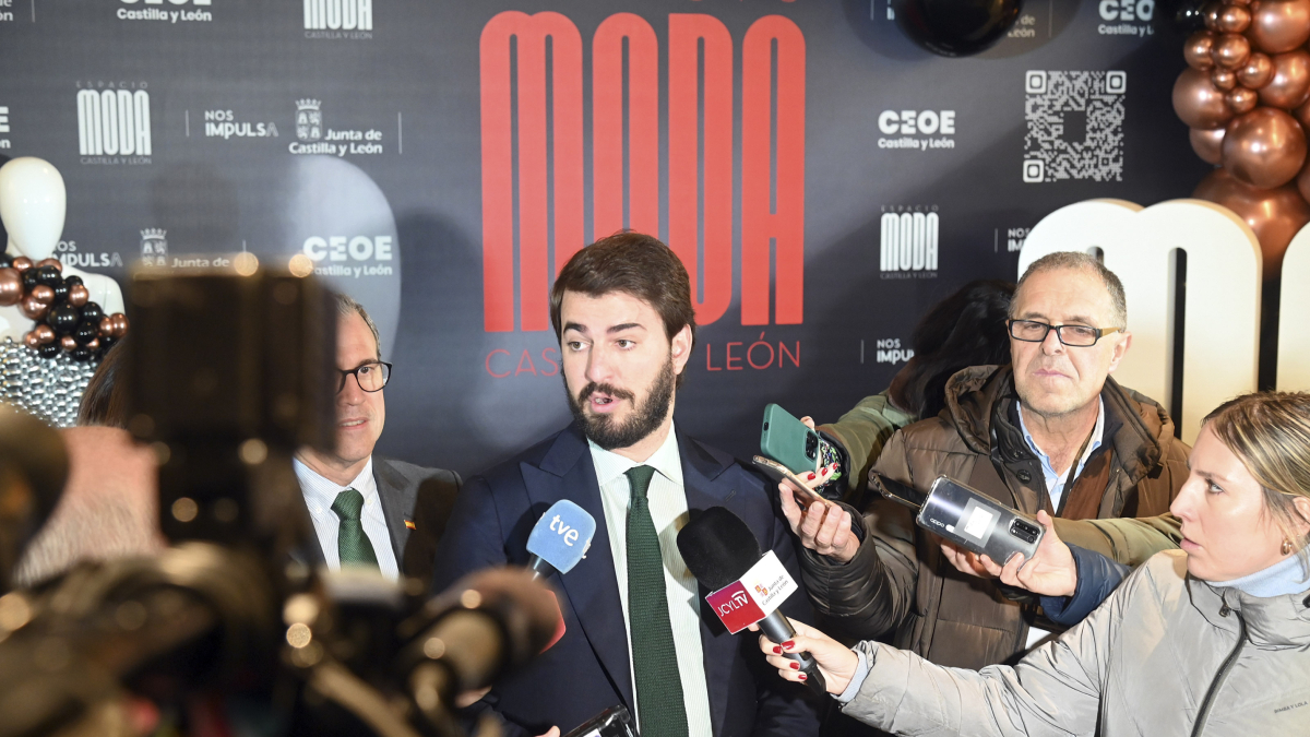 García-Gallardo asistió a la inauguración de Espacio Moda Castilla y León 2023