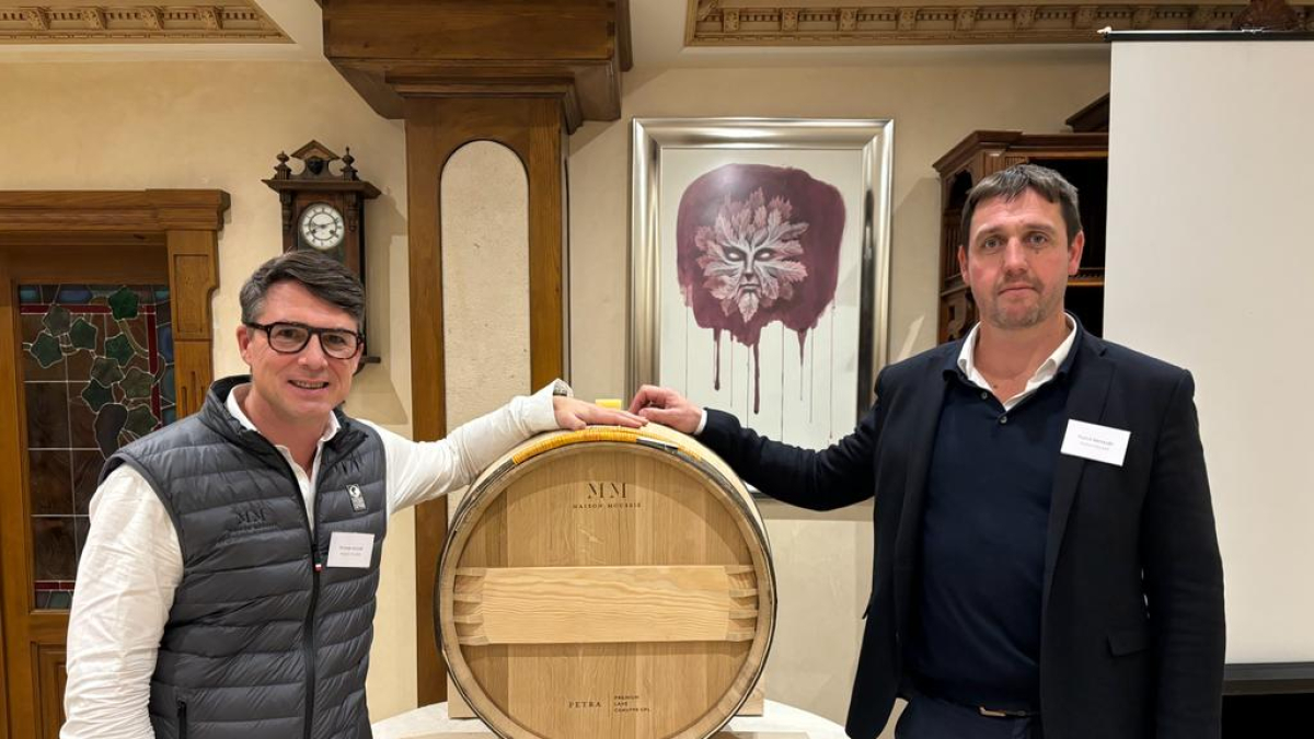 Thomas Moussié (Izquierda) con Franck Renaudin