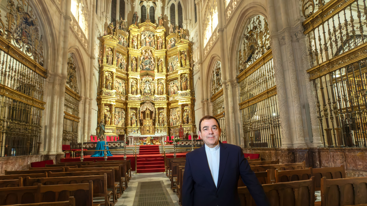 Félix José Castro Lara, deán de la Catedral de Burgos.
