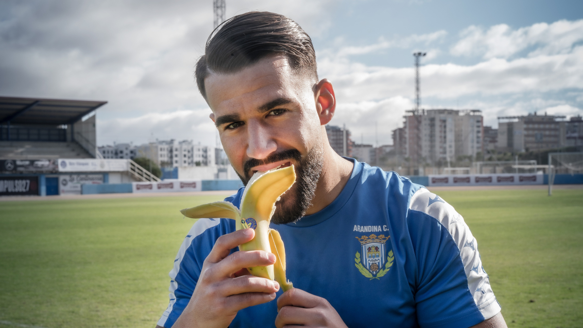 Vitolo ha crecido en Canarias y llegó a Aranda hace 3 años