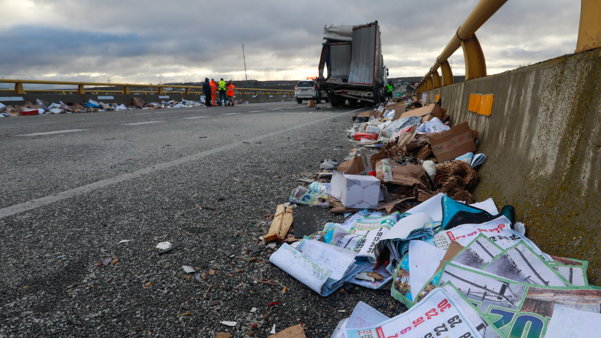 Imagen del lugar del accidente.