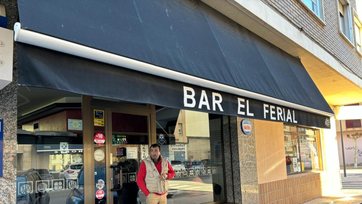 El bar El Ferial vendió un décimo del 5º premio de la lotería de Navidad