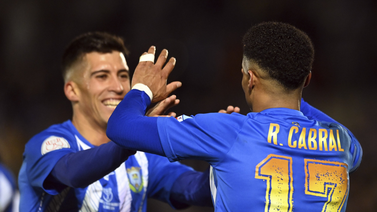 Cabral fue el autor del disparo que tocó en la bota de Nacho, que marcó gol en propia puerta.