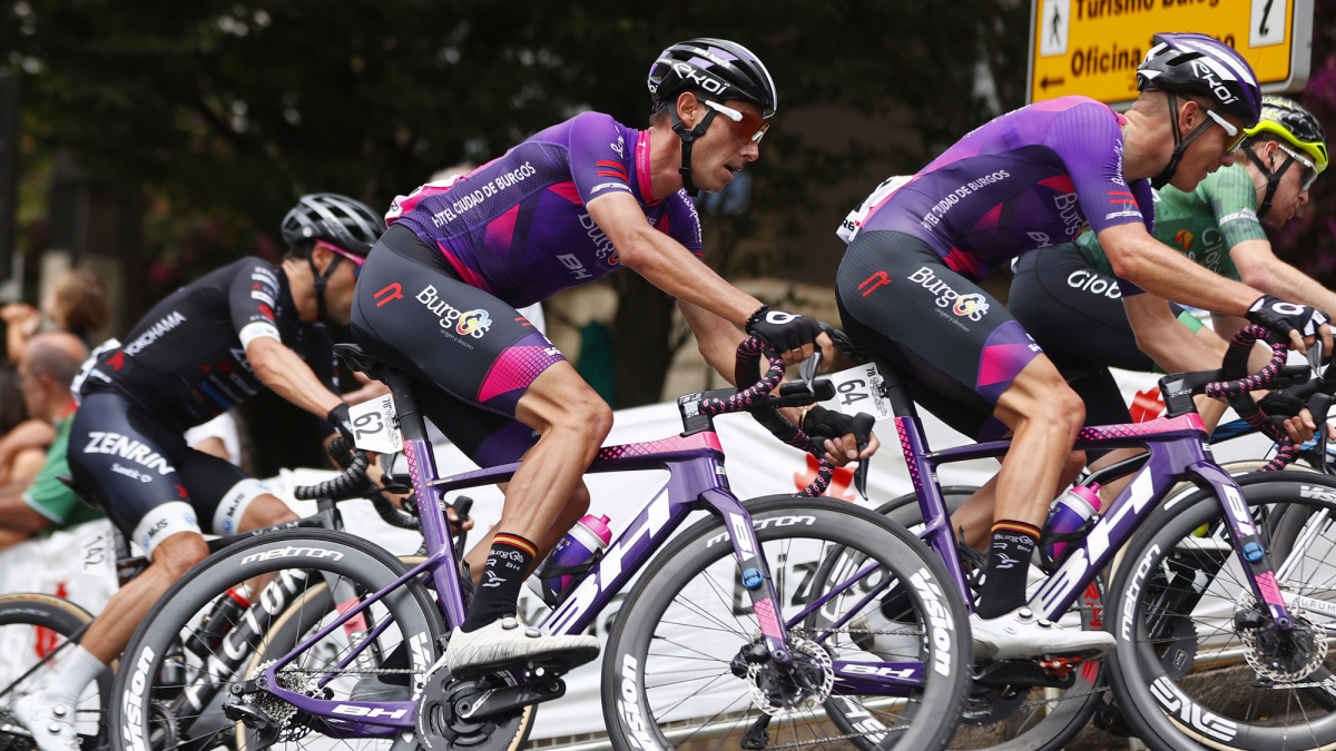 Jesús Ezquerra y Jetse Bol, en una carrera de la pasada temporada.