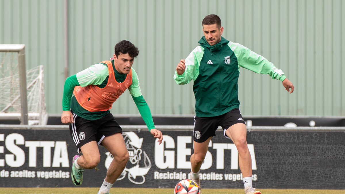 Dani Ojeda, durante un entrenamiento.