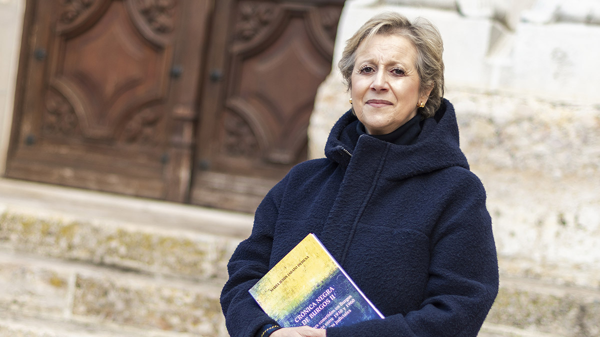 María Jesús Jabato, con su última publicación.