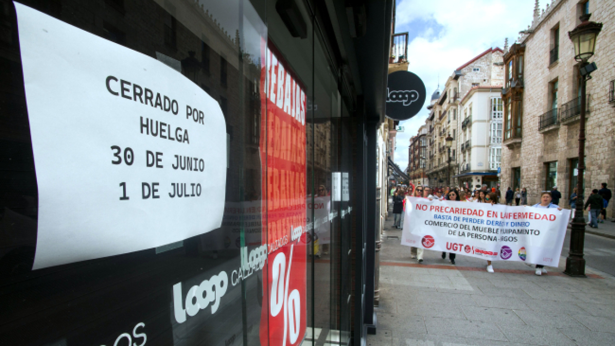 Imagen de la huelga convocada el pasado año