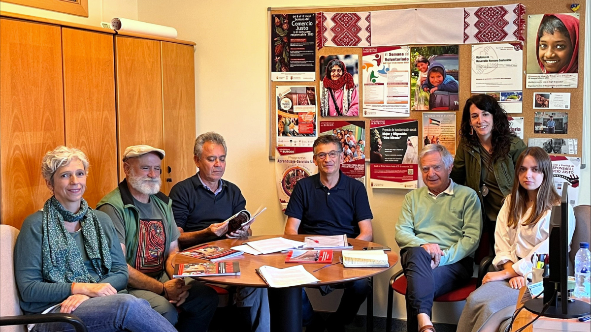 Imagen de la reunión.