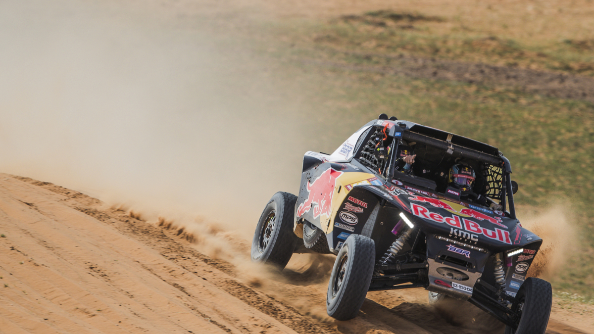 Cristina Gutierrez Herrero en la octava etapa delf Rally Dakar 2024.