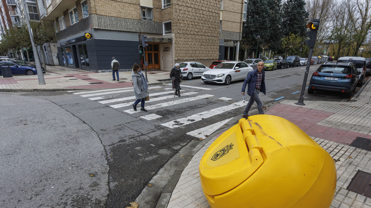 Los saleros están repartidos por la ciudad de Burgos desde principios de diciembre.
