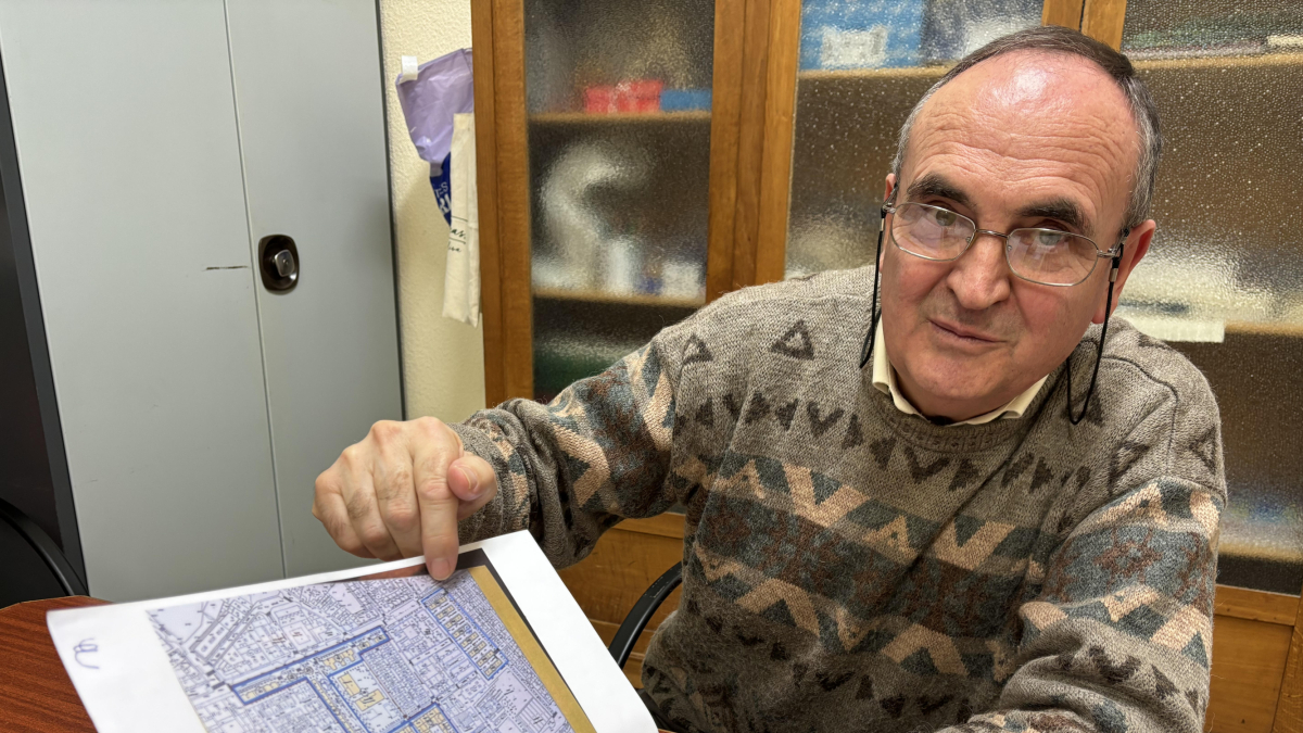 Antonio Adelino es desde hace 9 años presidente de la Asociación de Vecinos del barrio Santa Catalina