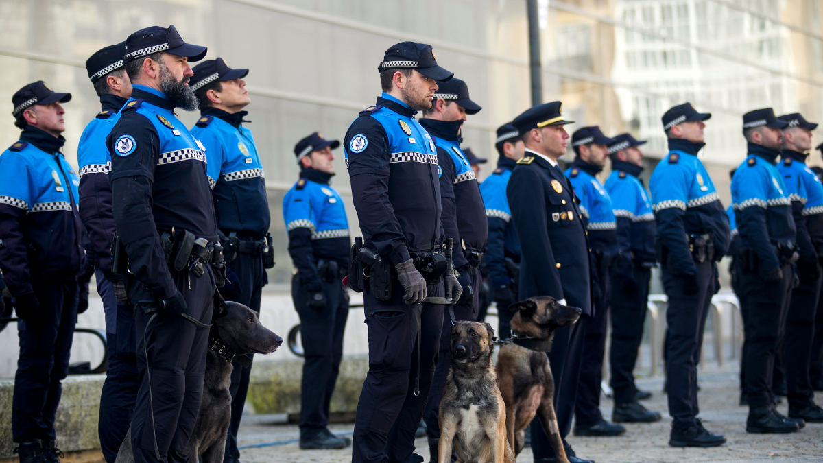 Fiesta de la Policía Local de Burgos 2024.